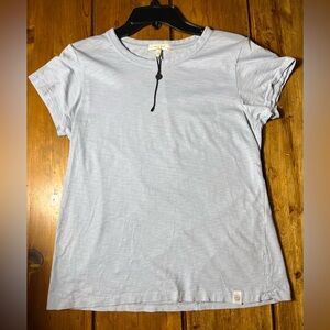 rag & bone Pale Blue Short-Sleeve Crewneck Tee